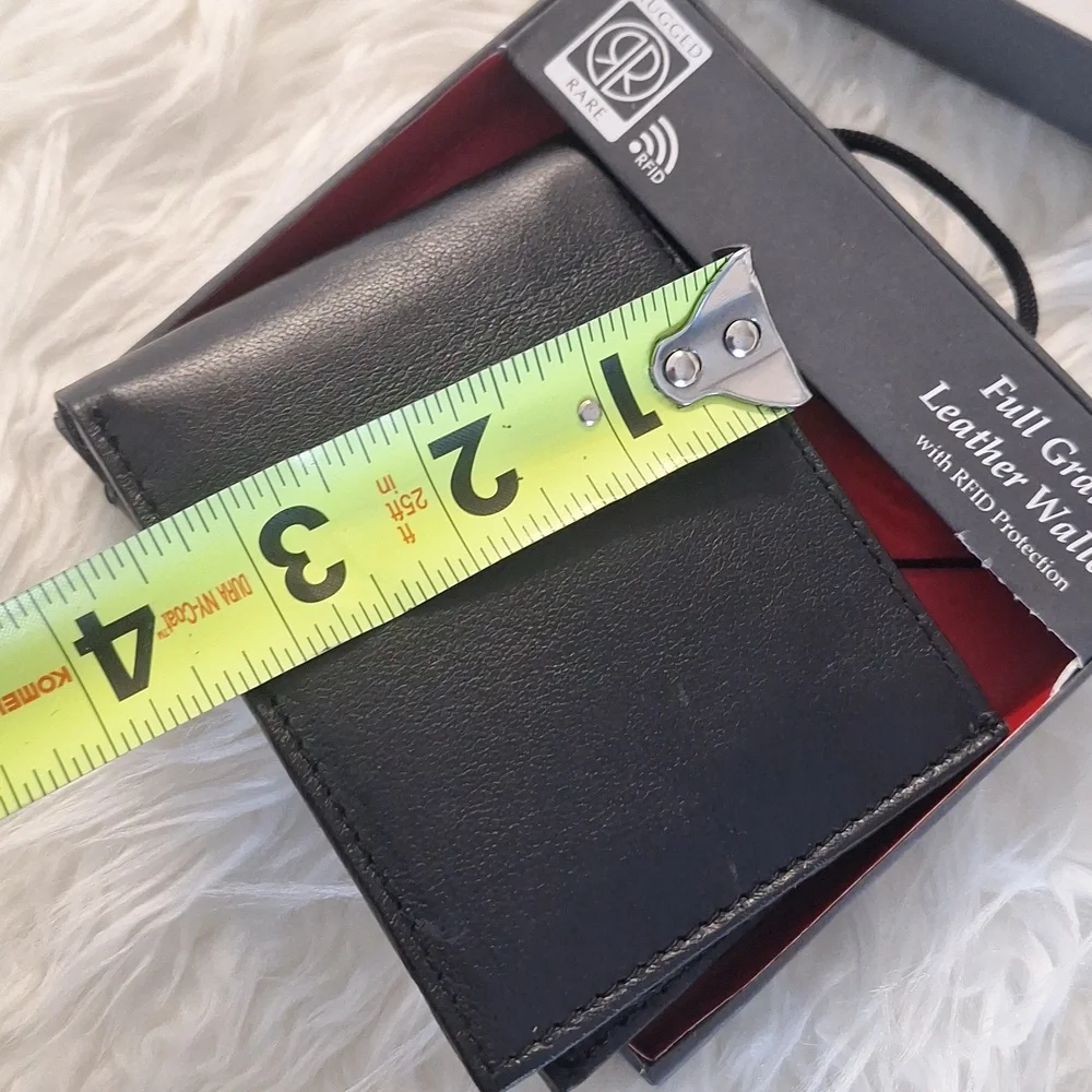 Rugged Rare Full Grain Leather Wallet